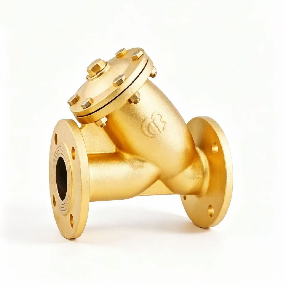黄铜法兰式Y型过滤器
